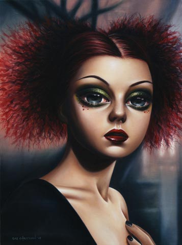 surrealism paintings by Sas Christian